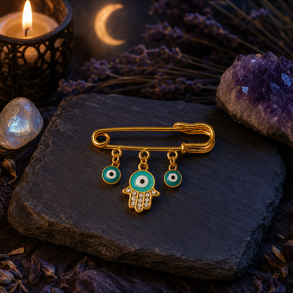 Hamsa Hand Pin