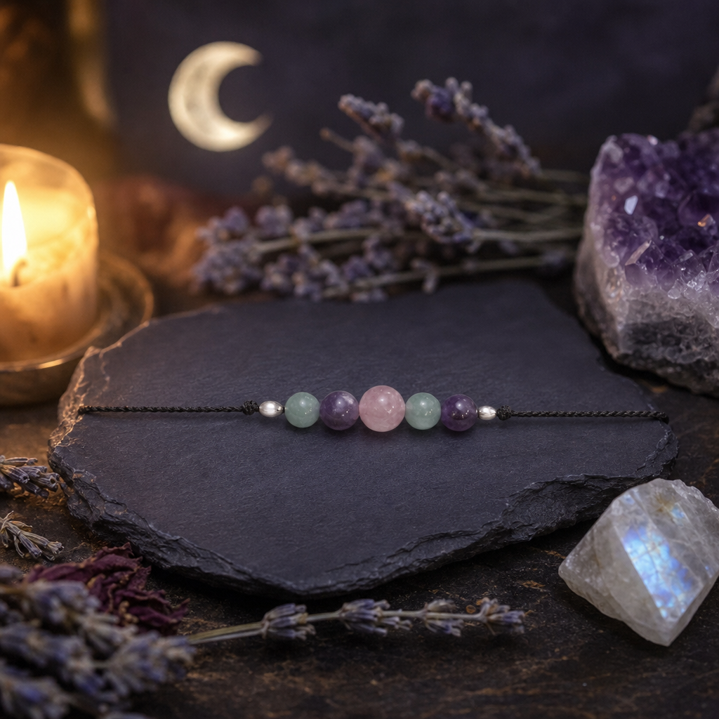 Healing Crystal Bead Bracelets