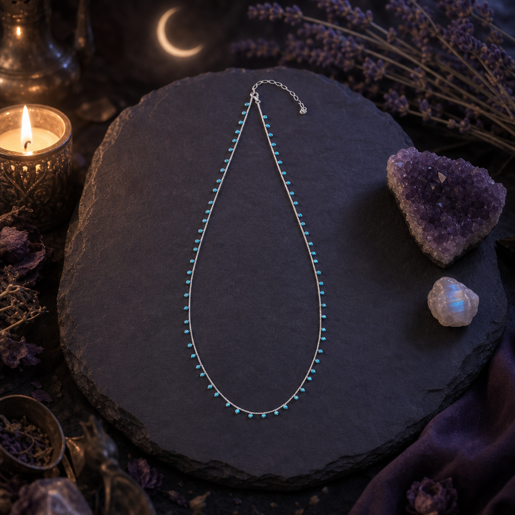 Radiate Confidence Turquoise Belly Chain
