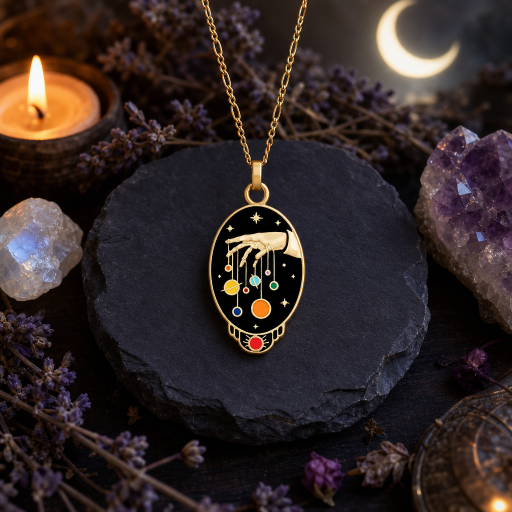 Solar System Necklace