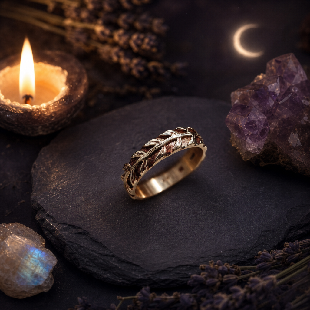 Aethel Leaf Ring