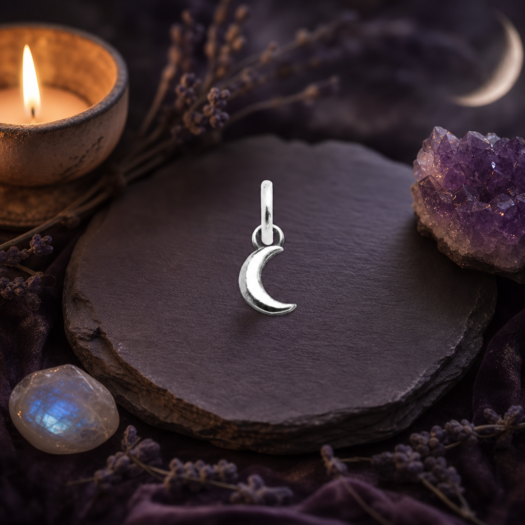 Mini Crescent Moon Charm