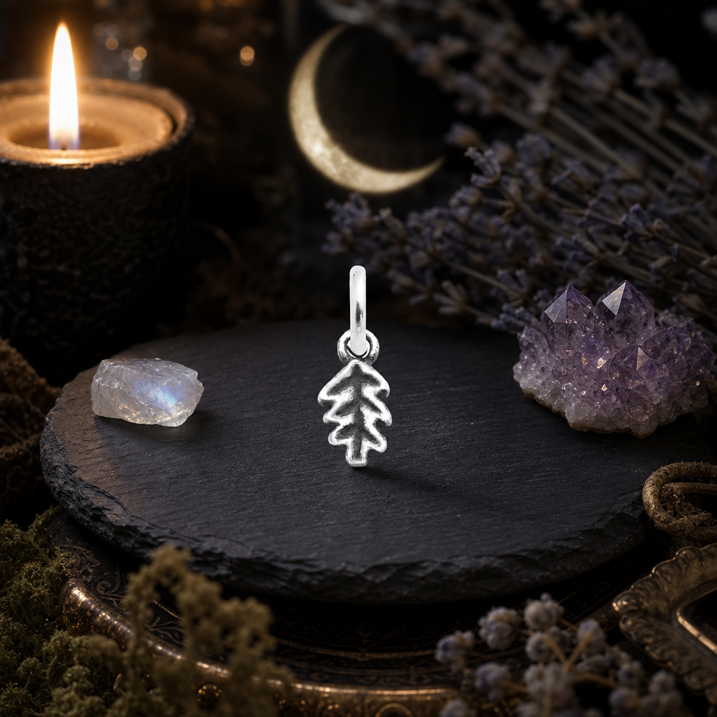 Mini Oak Leaf Charm