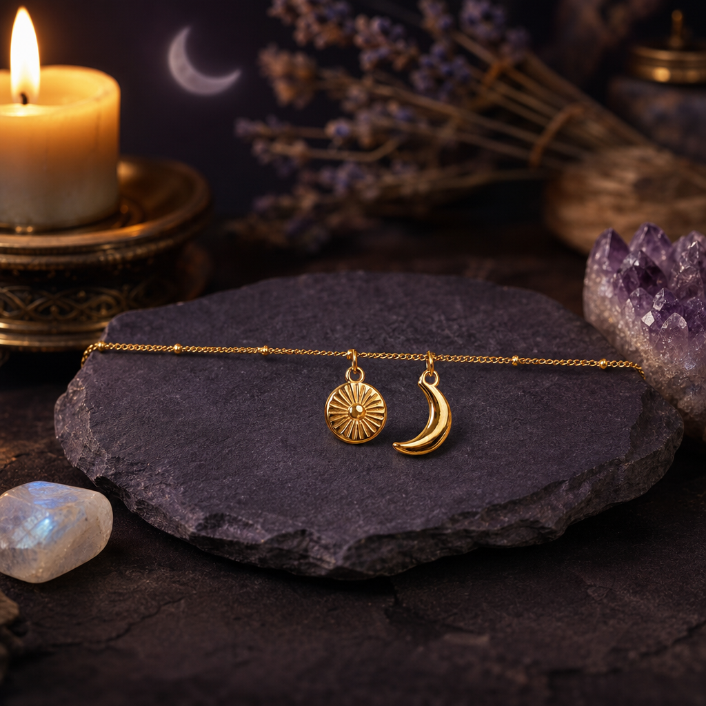 Moon & Sun Necklace