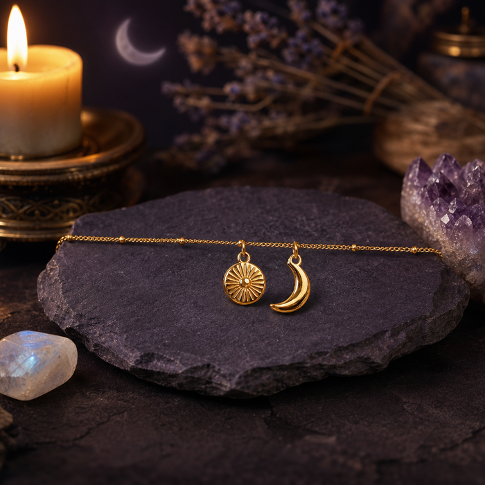 Moon & Sun Necklace