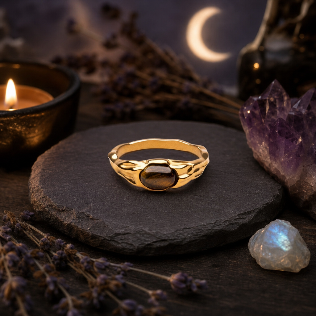 Tiger Eye Ring