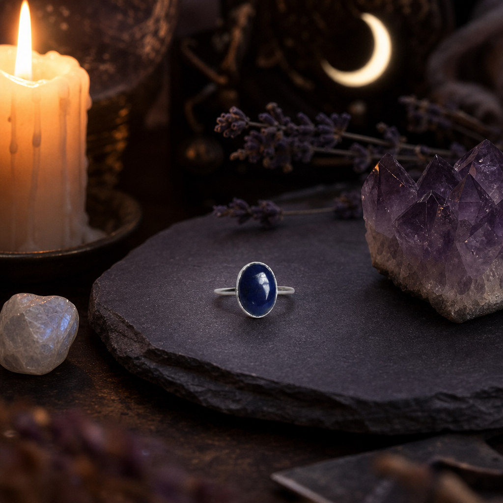 Size 11 Lapis Lazuli Ring