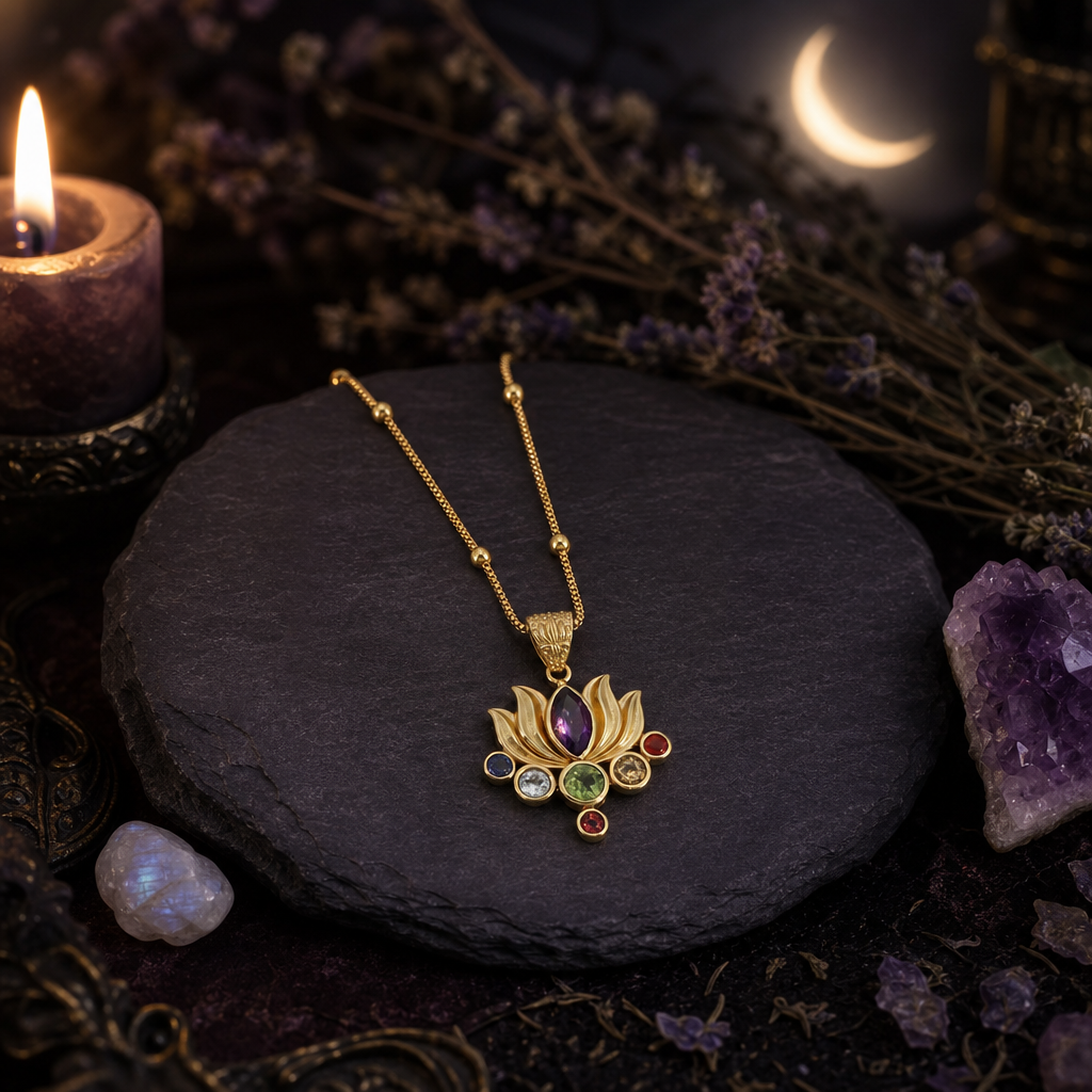 Chakra Gemstone Necklace