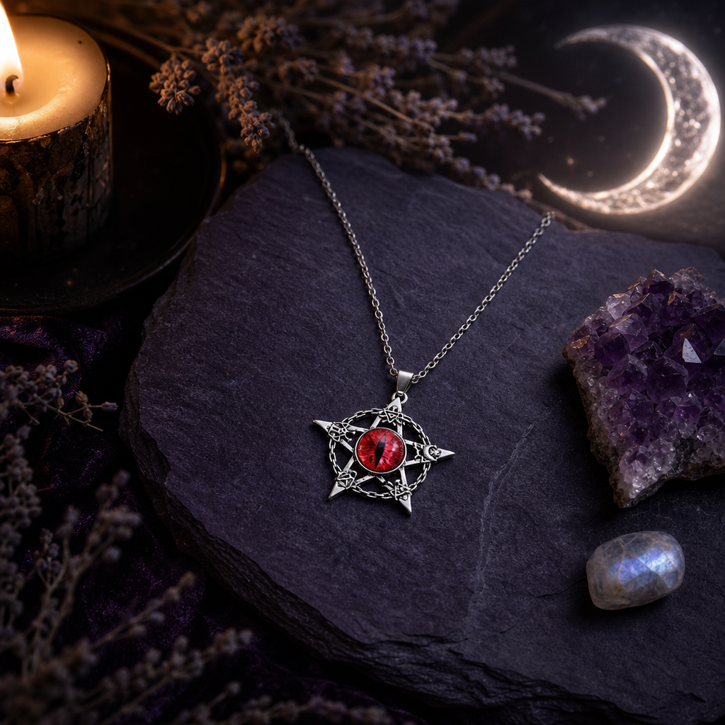 Dragon Eye Pentacle Necklaces