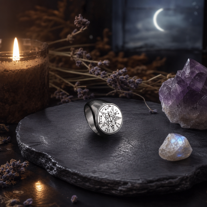 Pentacle Stainless Steel Ring