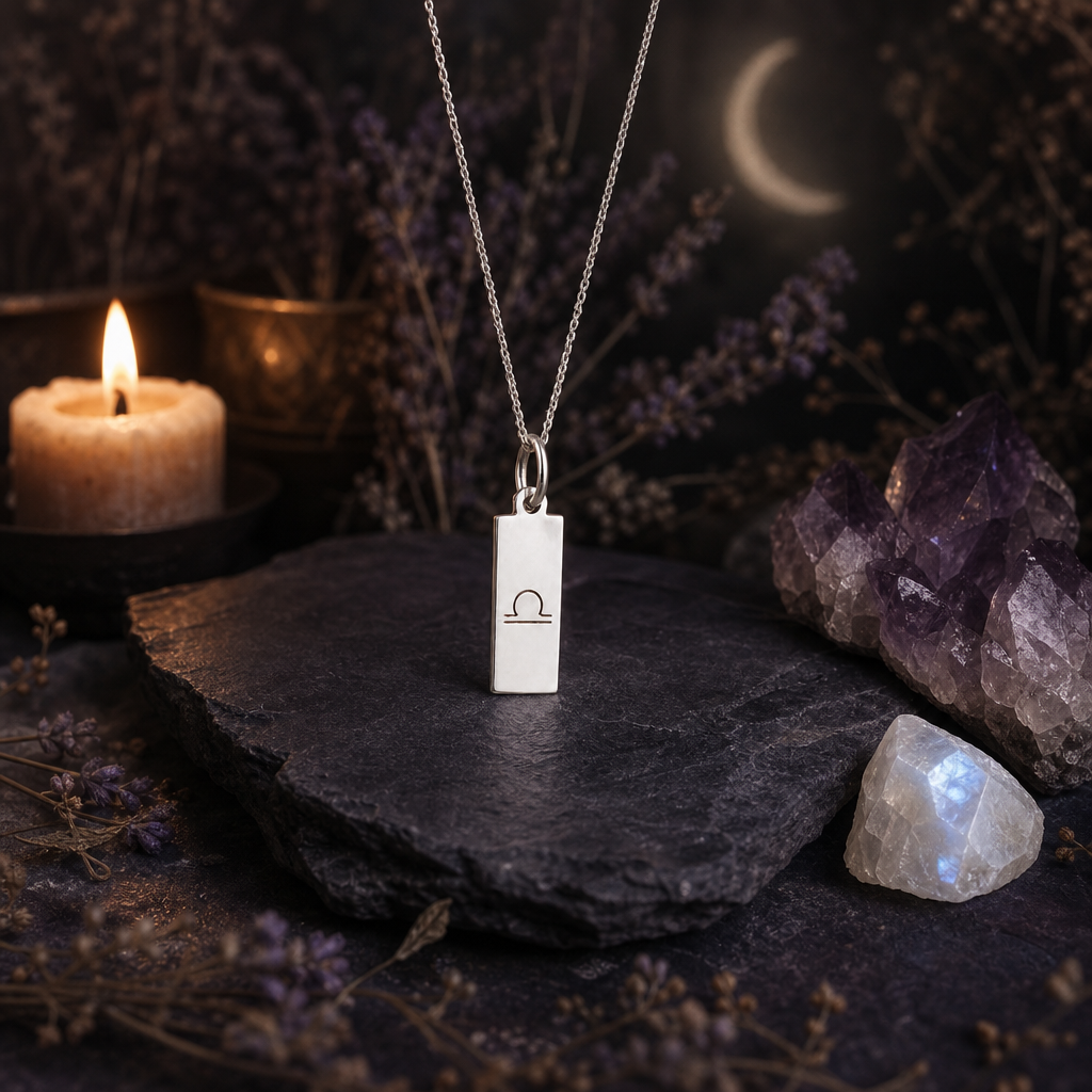 Libra Zodiac Necklace