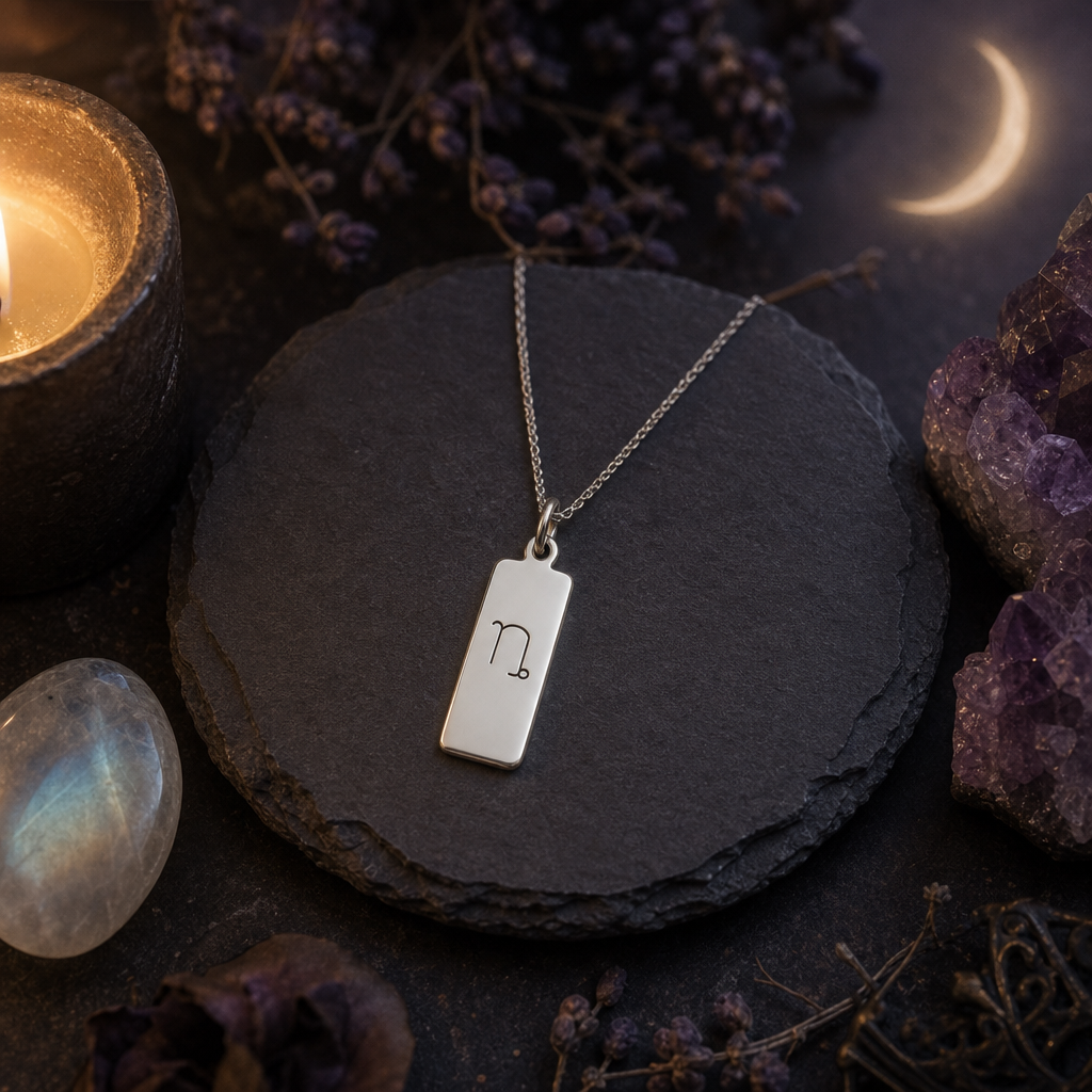 Capricorn Zodiac Pendant Necklace