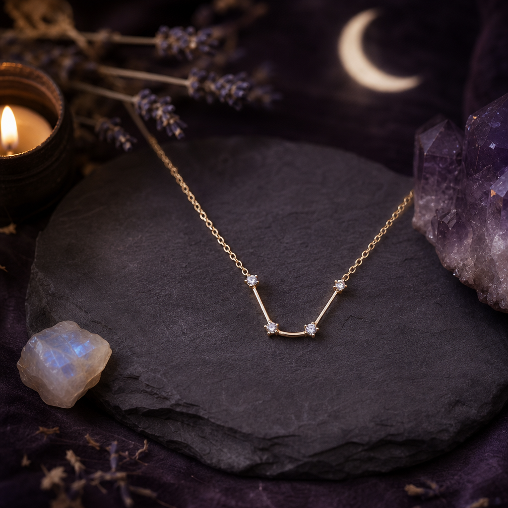Aquarius Constellation Necklace