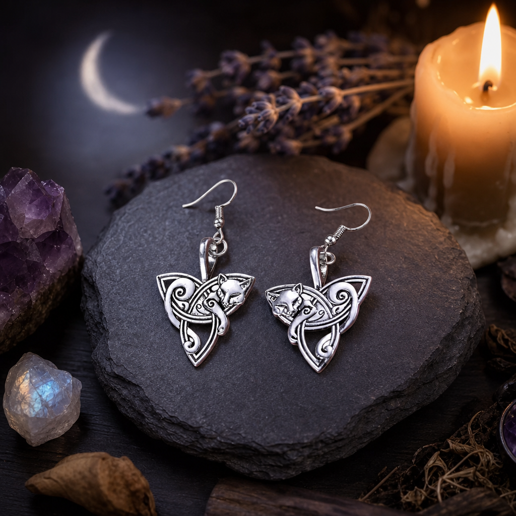 Triquetra Earrings