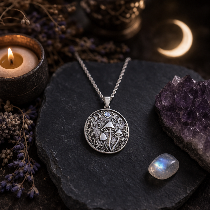 Mushroom Necklace