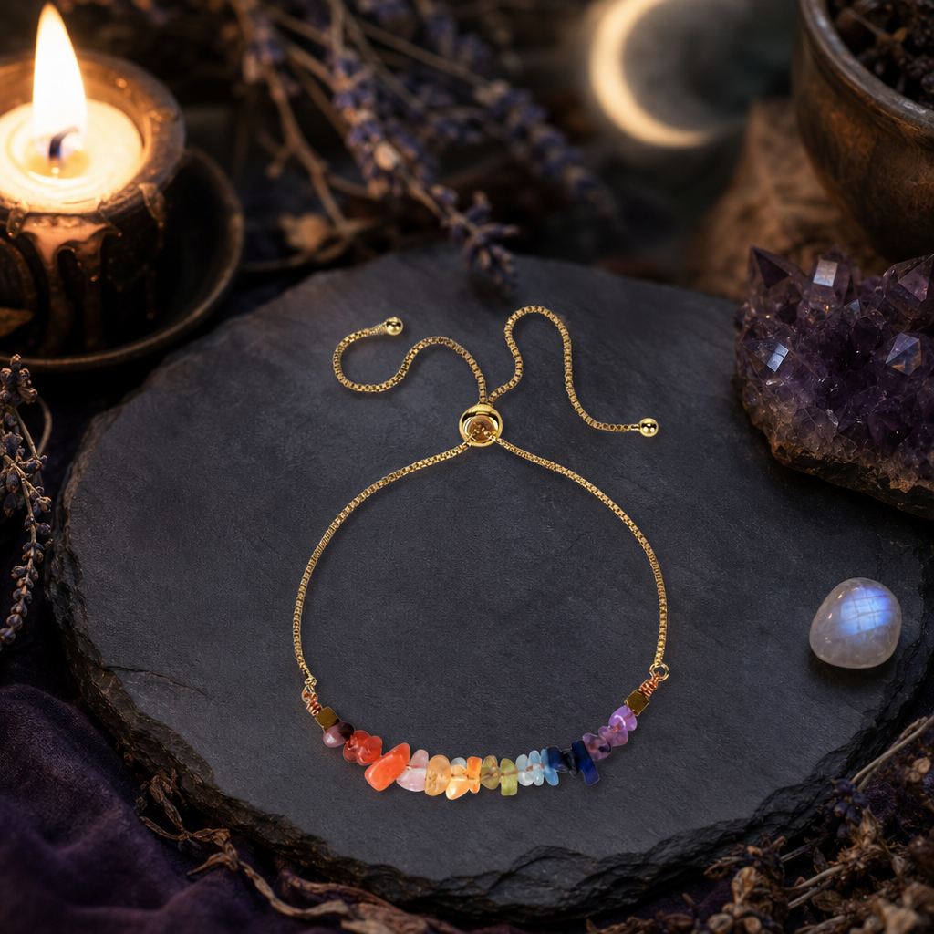 Gold Chakra Bracelet