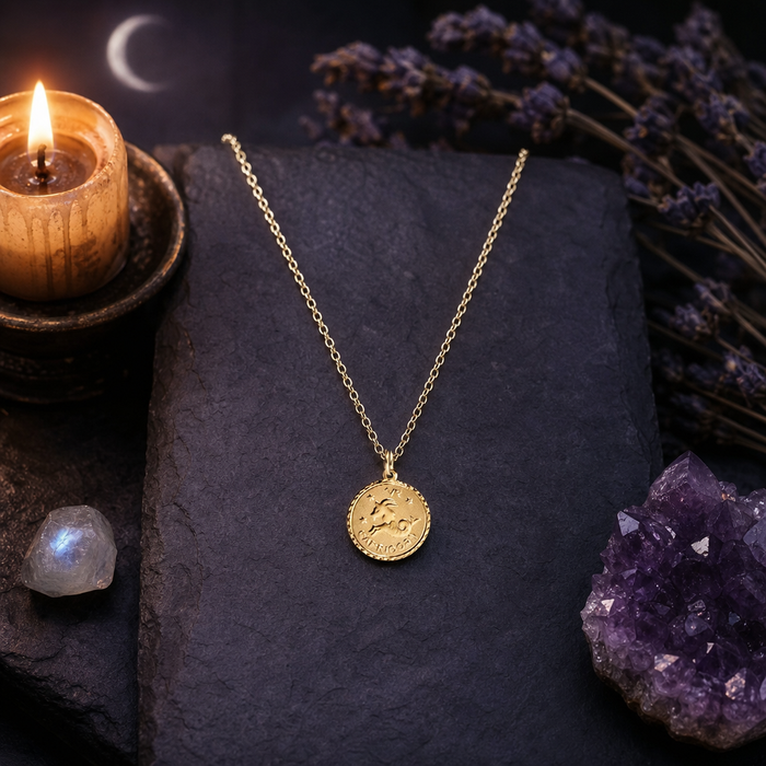Zodiac Charm Necklace (WS)