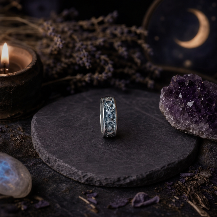 Triple Goddess adjustable Ring