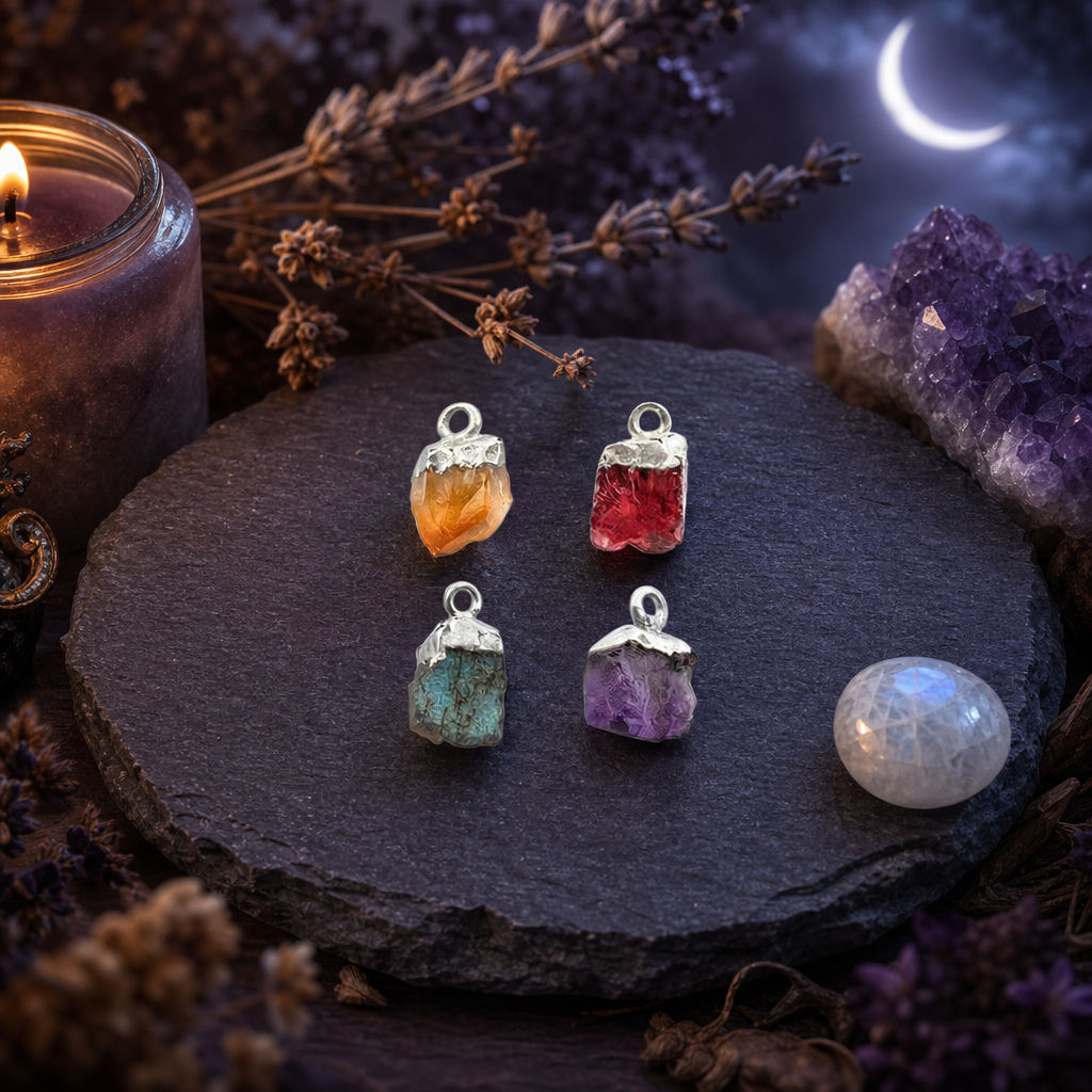 Mini Crystal Pendant Charm Style Select