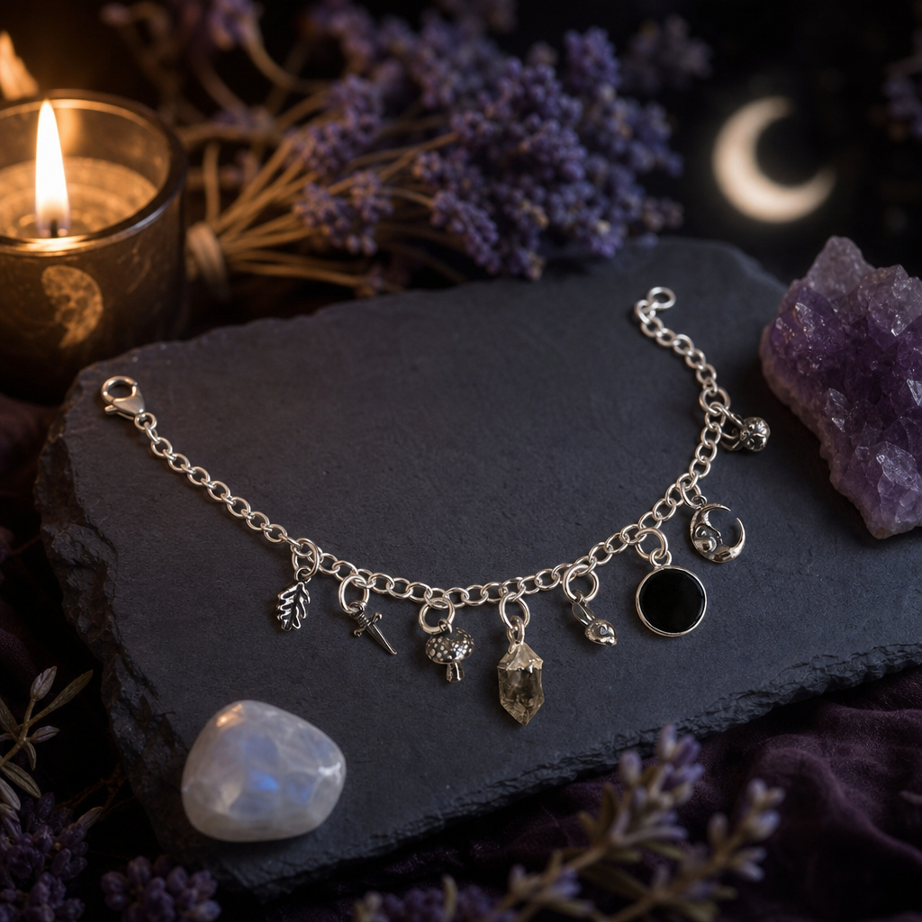 Forest Fortress Charm Bracelet