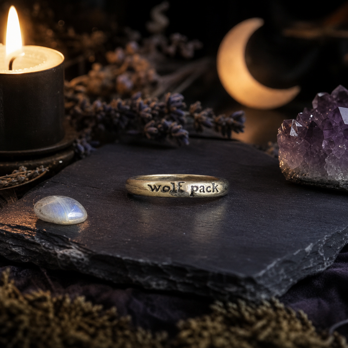 Gently Used Wolf Pack Ring - USA 7