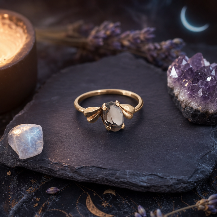 Hazel Smoky Quartz Ring