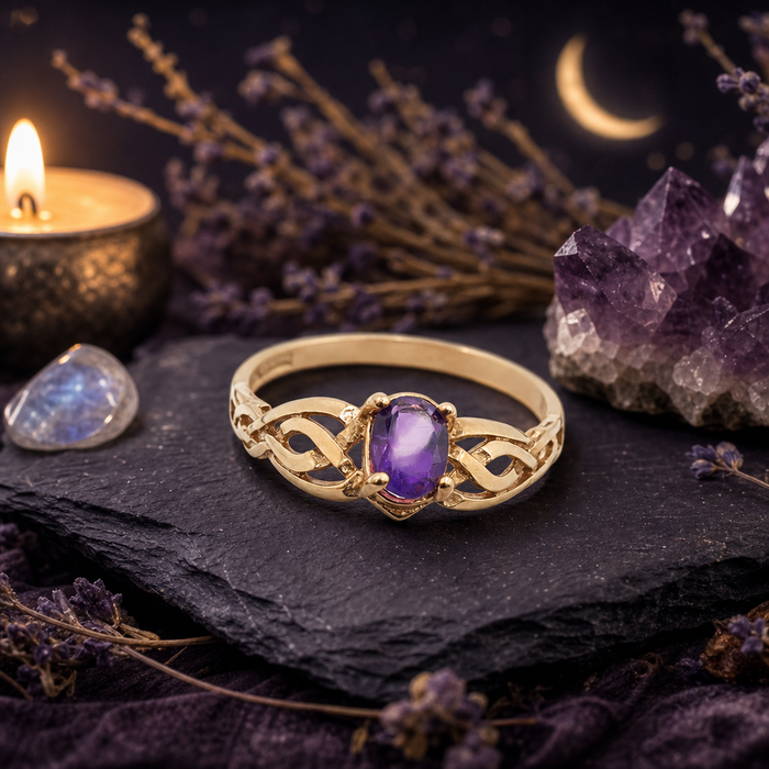 Carrie Amethyst Ring